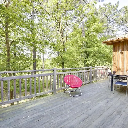 Belle En Bois 6 Personnes Avec Terrasse Et Wi-fi A - Fr-1-521-71 Дом отдыха